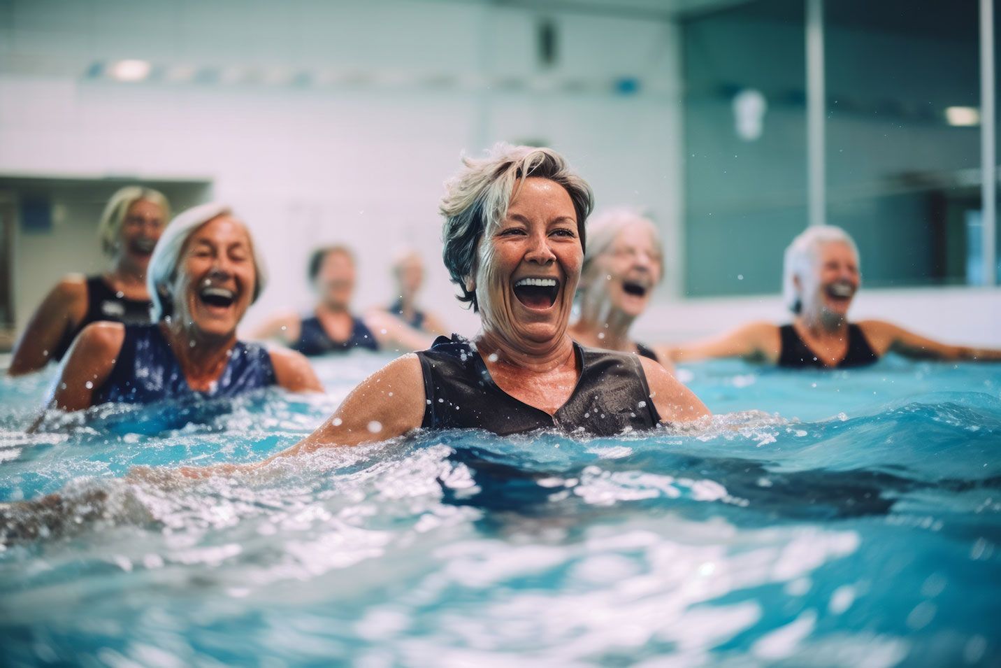 Wassergymnasthik bei Übergewicht